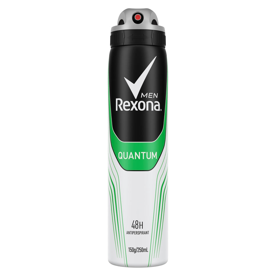 REXONA Men Antiperspirant Aerosol Deodorant Quantum 250ml