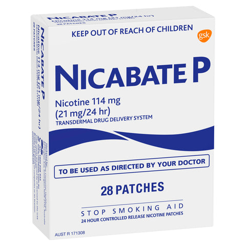 Nicabate P 21mg 28 Patches