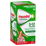 Panadol Children 5-12 Years Strawberry Flavour 100mL