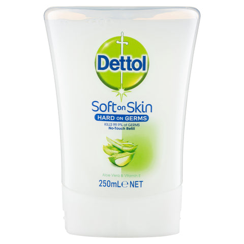 Dettol No Touch Hand Wash Aloe Vera and Vitamin E Refill 250mL