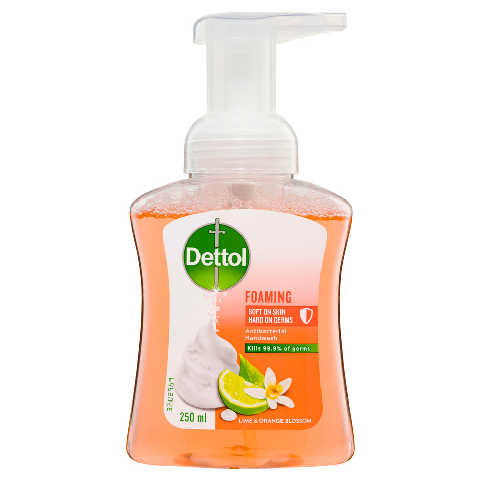 Dettol Foam Hand Wash Lime and Orange Blossom 250mL