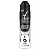 Rexona for Men Antiperspirant Deodorant Invisible ADV Black and White 250ml