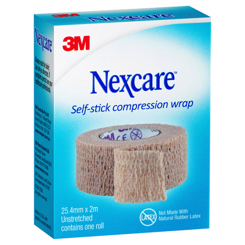 Nexcare Self Stick Compression Wrap 25Mm