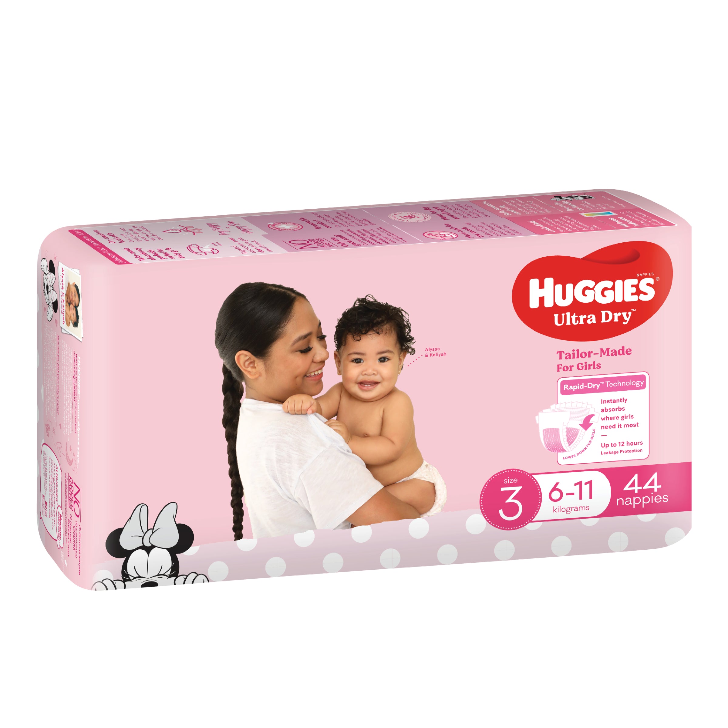 Huggies BP 44 Crawler Girl
