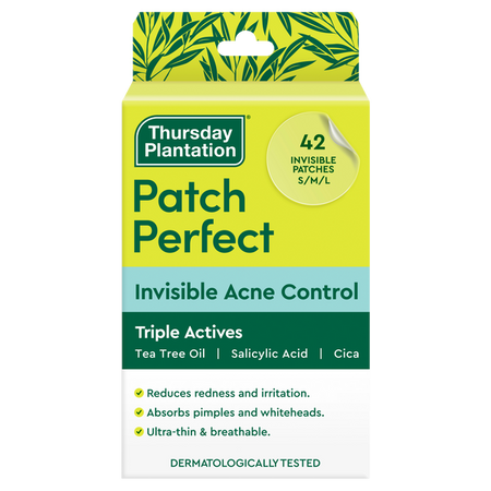 Thursday Plantation Patch Perfect Invisible Acne Control 42pk