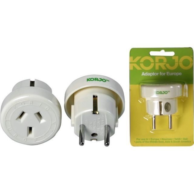 Korjo Adaptor Europe