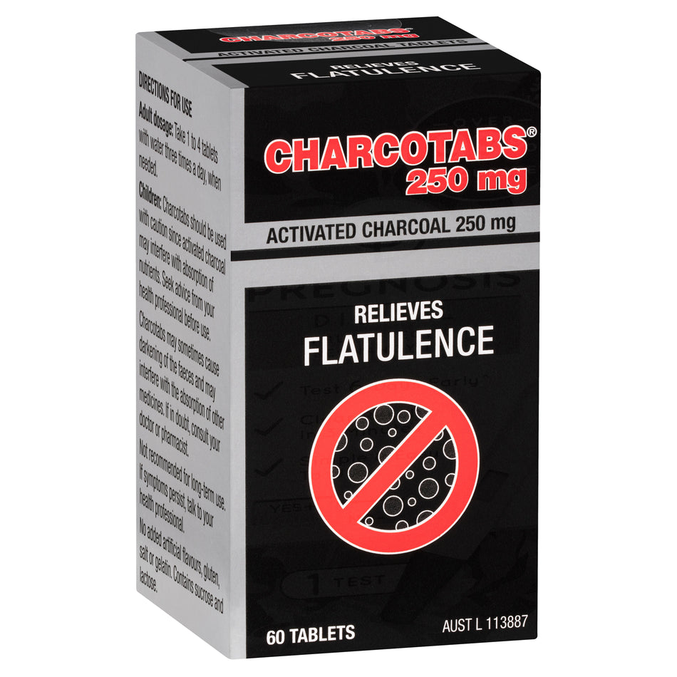 Charcotabs 250mg 60 Tablets