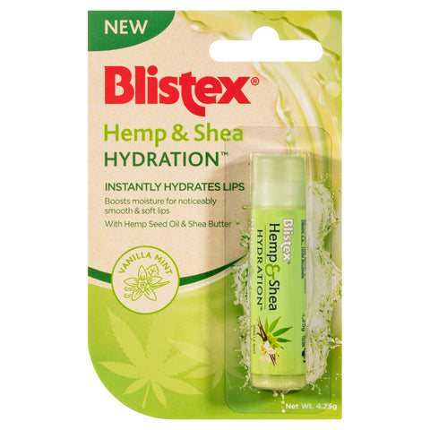 Blistex Hemp & Shea Hydration Lip 4.25g Stick