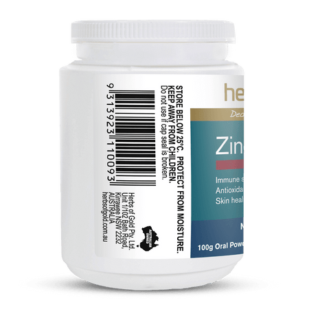 Herbs of Gold Zinc Forte + C 100g