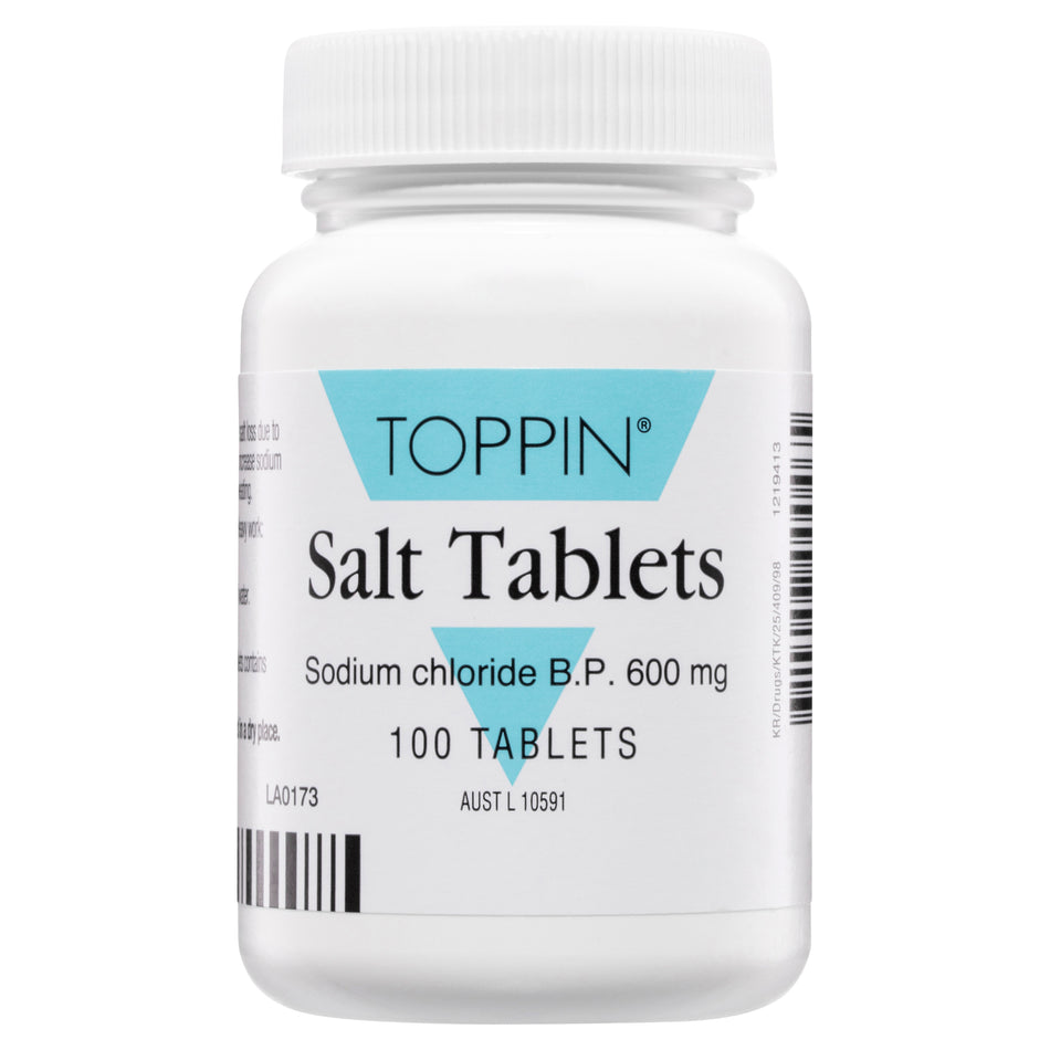 Toppin Salt Tablets 600Mg 100