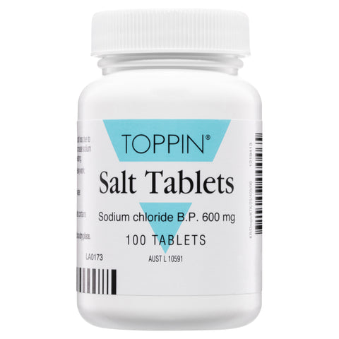 Toppin Salt Tablets 600Mg 100