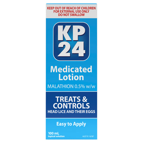 KP24 Medicated Lotion for Head Lice 100ml