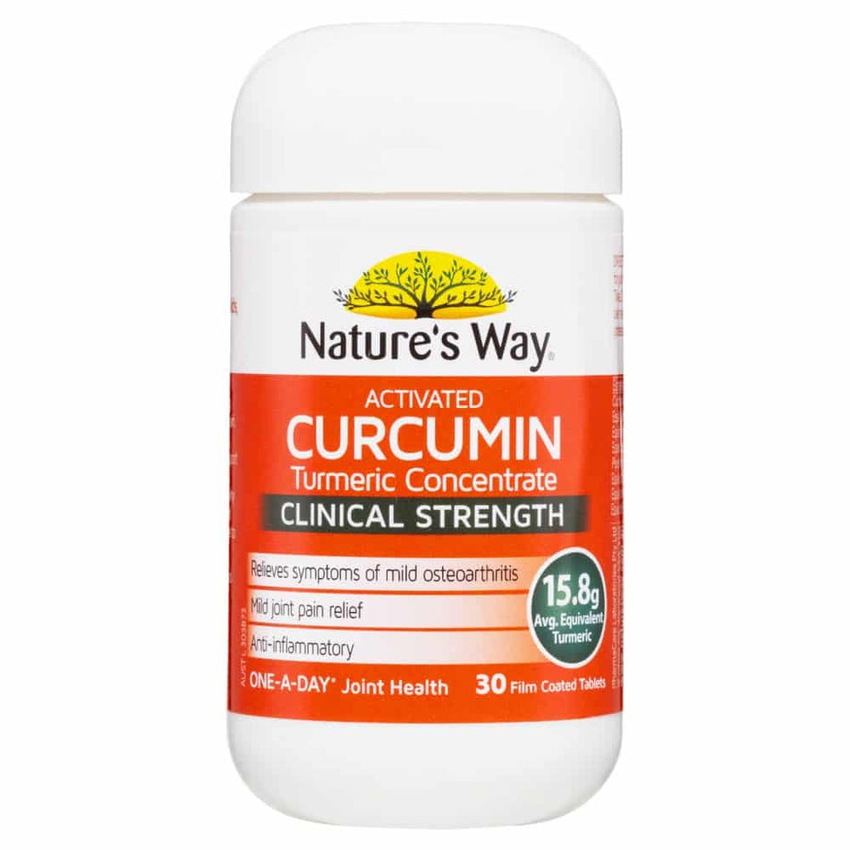Nature’s Way Activated Curcumin Turmeric Concentrate 30 Tablets