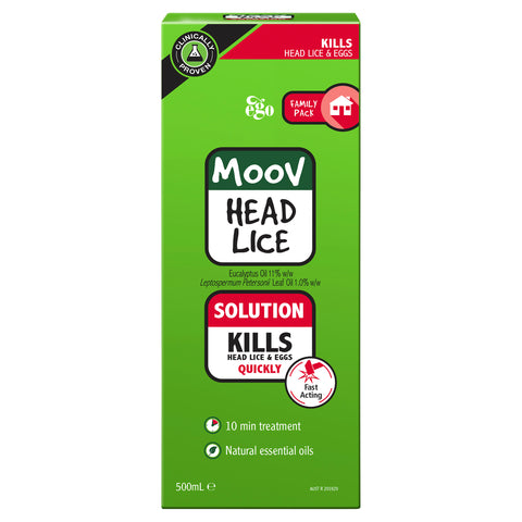 Ego Moov Head Lice Solution 500ml