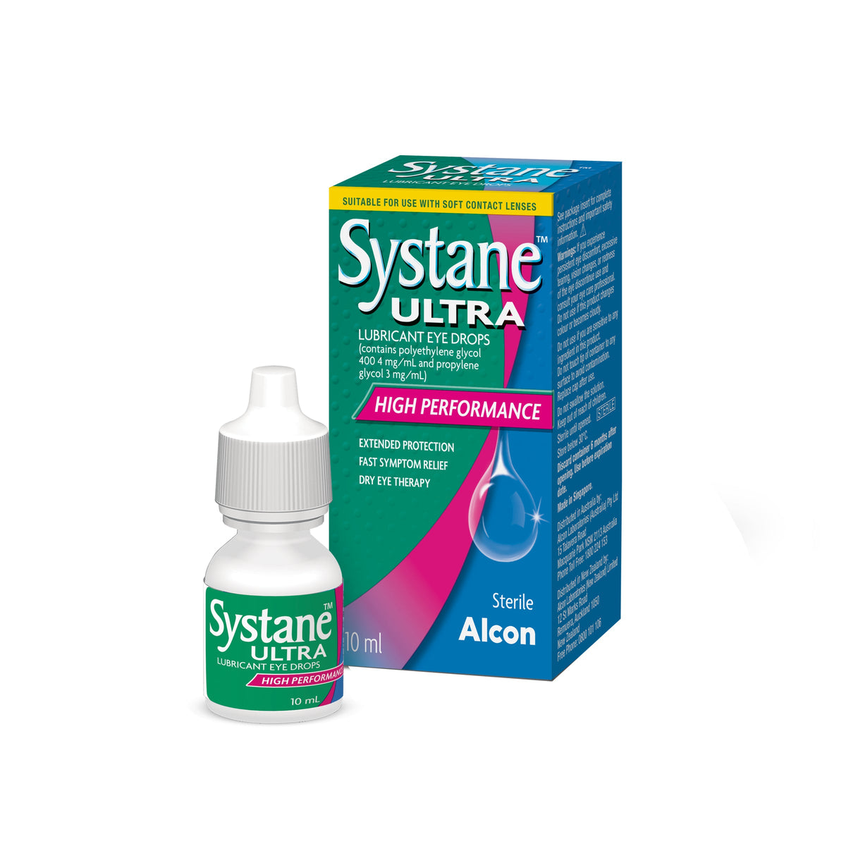 Systane Ultra Lubricant Eye Drops 10ml