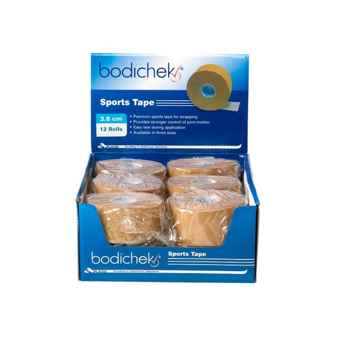 Bodichek Sports Strapping Tape Wrapped 5cmx13.7m