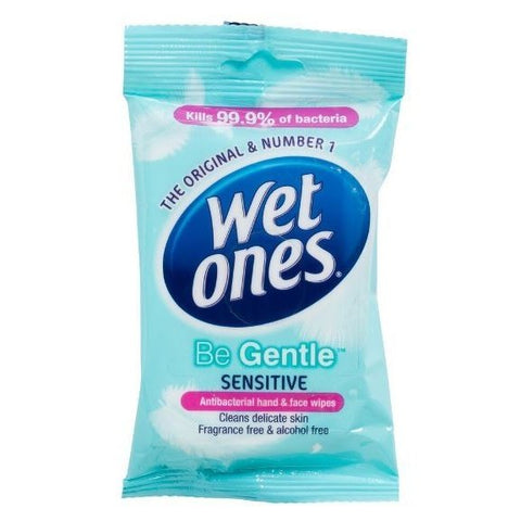 Wet Ones Be Gentle Sensitive Antibacterial Wipes 15 Wipes