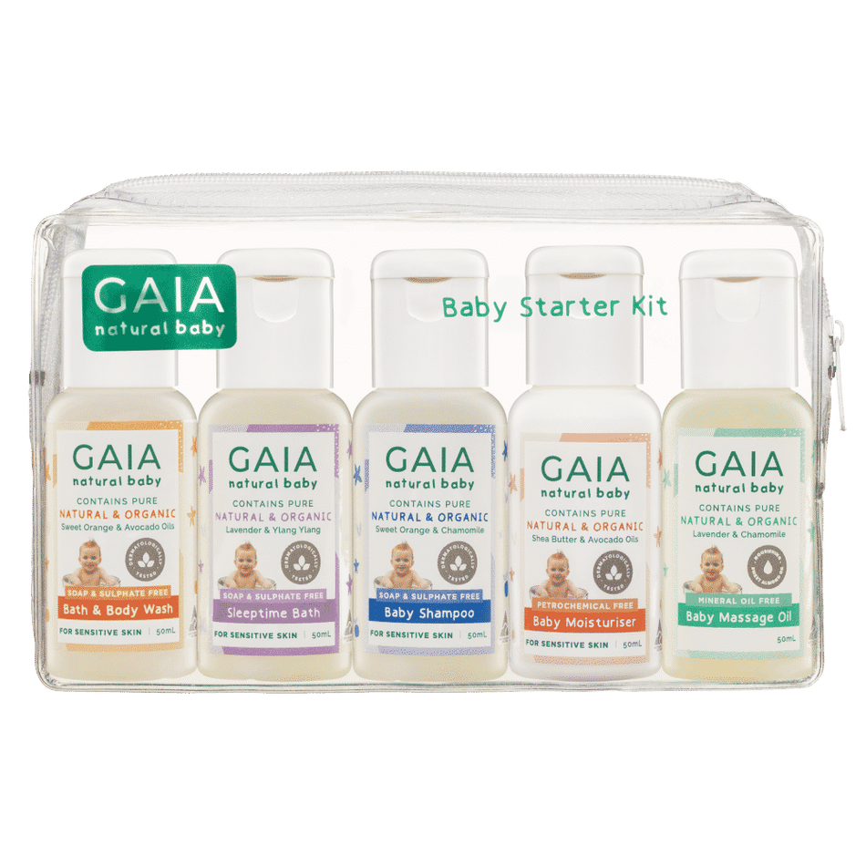 Gaia Natural Baby Starter Kit 5 x 50ml