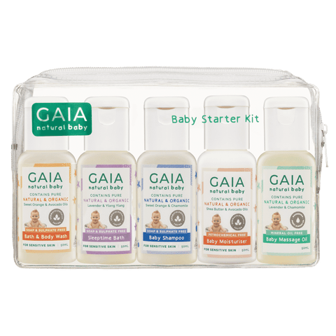 Gaia Natural Baby Starter Kit 5 x 50ml