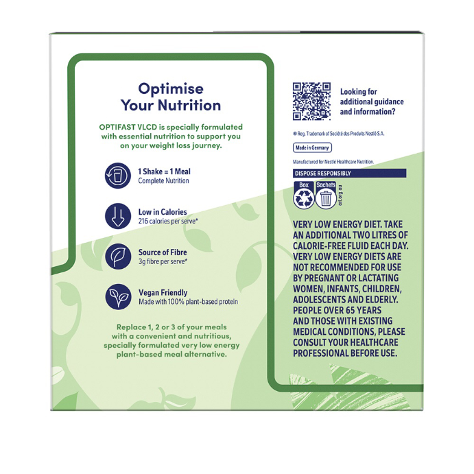 Optifast VLCD Plant-based Chocolate 10x54g