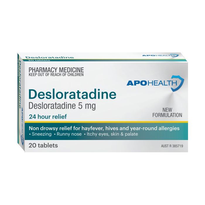 Apohealth Desloratadine 5mg 20 Tablets