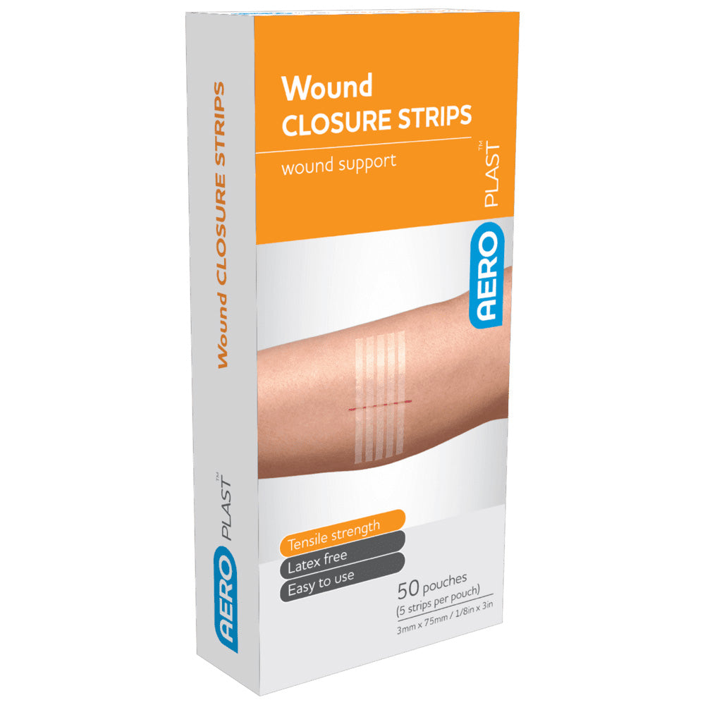 Aeroplast Wound Closure Strips 3 X 75mm 5 Strips