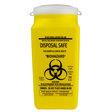 Aerohazard Sharps Container 1.4l