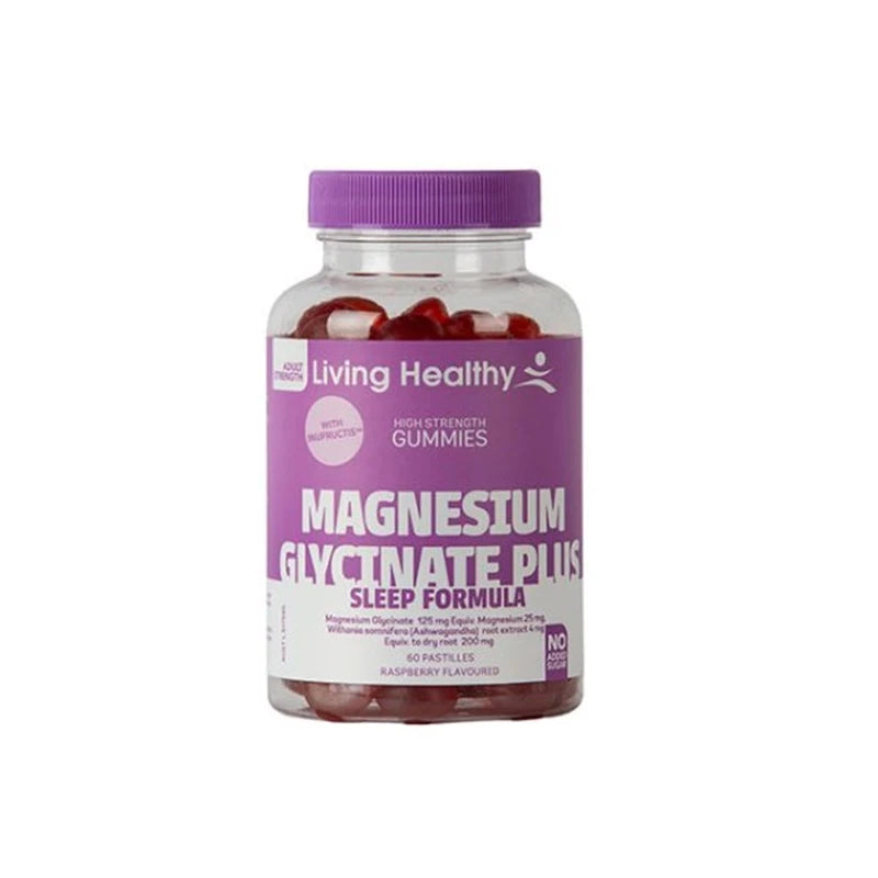 Living Healthy Gummies Magnesium Sleep Plus 60 Pastilles