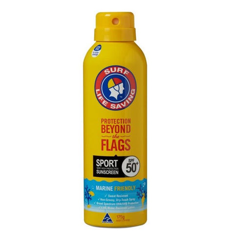 Surf Life Saving Australia Sport Sunscreen Spray SPF 50+ 175g