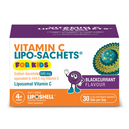 Lipo-Sachets Vitamin C Lipo-Sachets for Kids Blackcurrant 5g x 30 Sachets