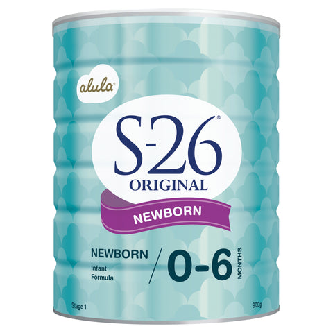 Alula S-26 Original Stage 1 Newborn Infant Formula 0-6 Months 900g