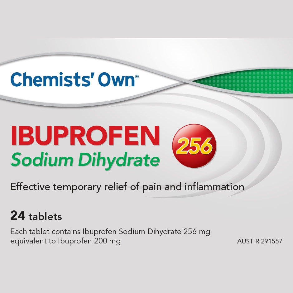 Chemists' Own Ibuvance 200mg Tablets 24 (Alternative to Nurofen Zavance)