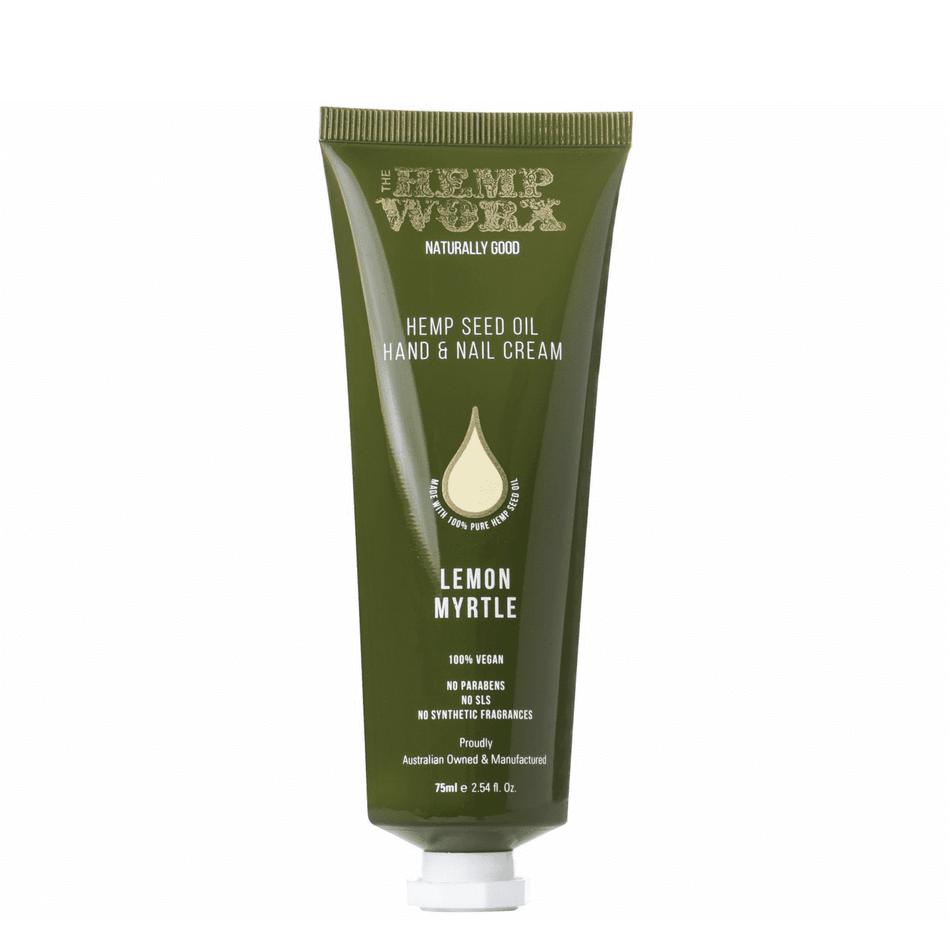 The Hemp Worx Lemon Myrtle Hand Cream 75ml
