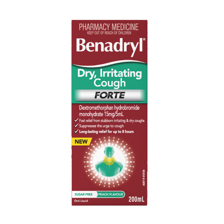 Benadryl Dry Cough Forte 200ml