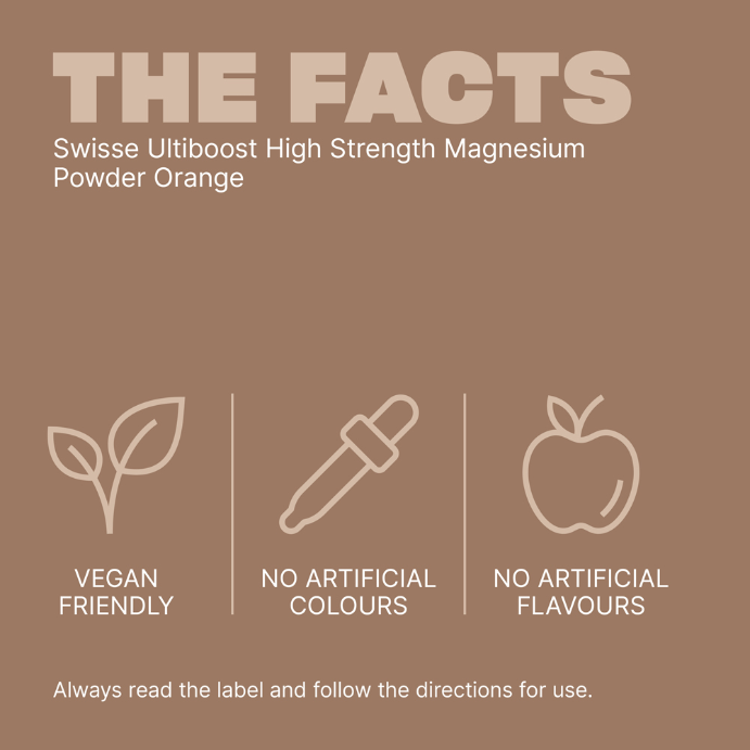 Swisse Ultiboost High Strength Magnesium Powder Orange 360g