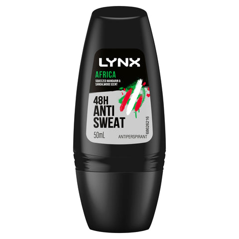 Lynx Deodorant Africa Roll On 50ml
