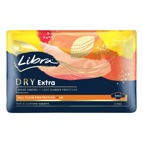 Libra Pad Extra Dry Wing 12 Pack