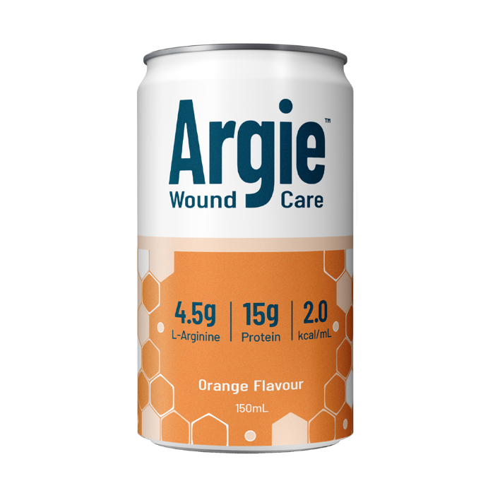 Argie Arginine Orange 150ml Can 12 Pack