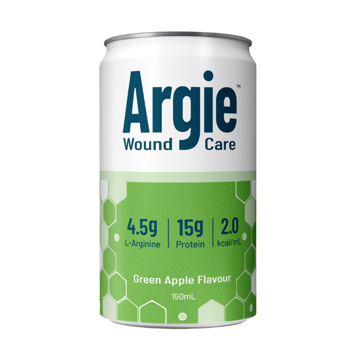 Argie Arginine Green Apple 150ml Can 12 Pack