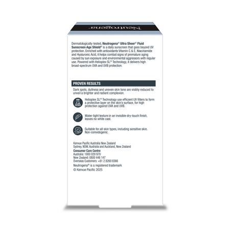 Neutrogena Ultra Sheer Age Shield SPF50 40ml
