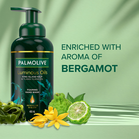 Palmolive Hand Wash Foam Luminous Oils Kelp 400ml