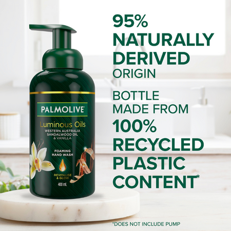 Palmolive Hand Wash Foam Luminous Oils Vanilla 400ml