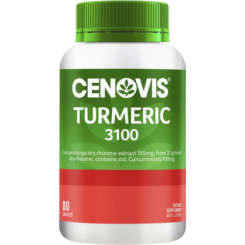 Cenovis Turmeric 3100 80 Capsules