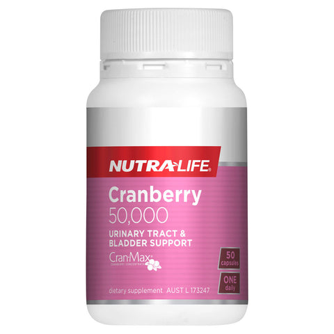 Nutra-Life Cranberry 50000 50 Capsules