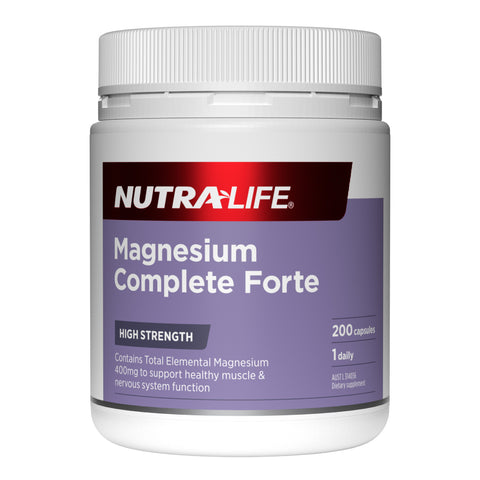 Nutra-Life Magnesium Complete Forte  200 capsules