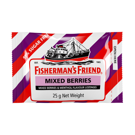 Fisherman's Friend Mixed Berries 25g