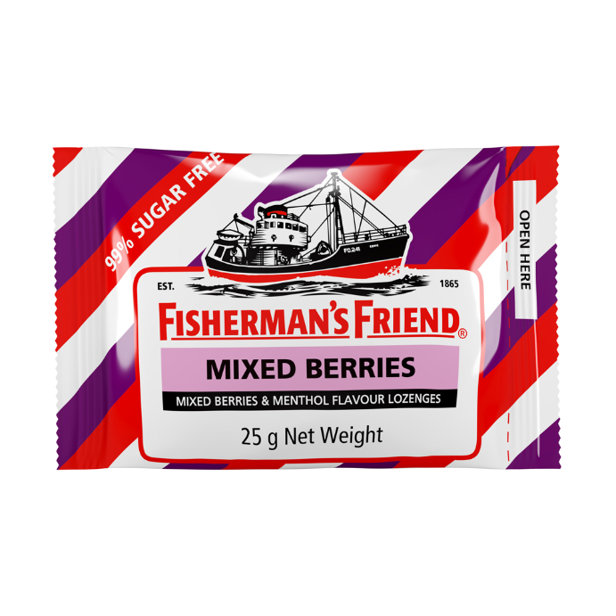 Fisherman's Friend Mixed Berries 25g