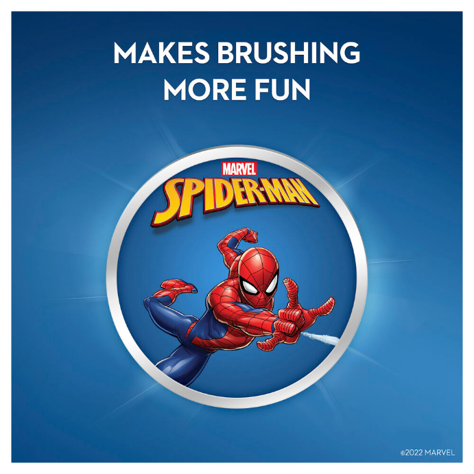Oral-B Vitality Kids 3+ Years Marvel Spiderman Electric Toothbrush