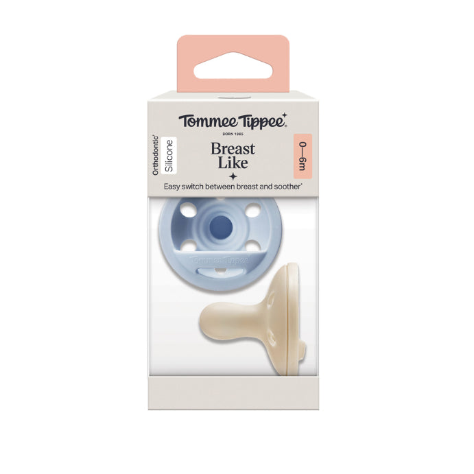 Tommee Tippee Breast Like Soother 0-6 Months 2 Pack