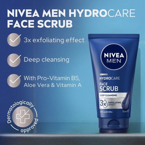 Nivea Men Hydrocare Scrub 75ml